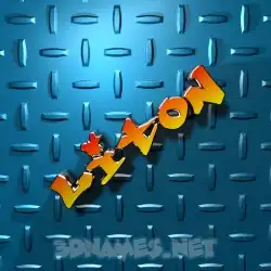 liton in Grid Style style - 3D name wallpaper