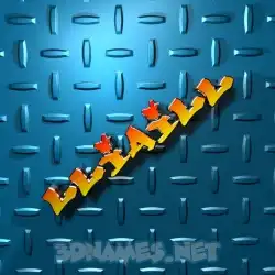 lliaill in Grid Style style - 3D name wallpaper