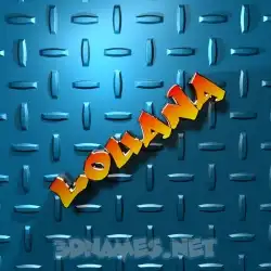 louana in Grid Style style - 3D name wallpaper
