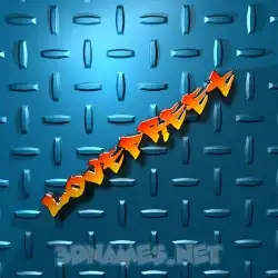lovepreet in Grid Style style - 3D name wallpaper