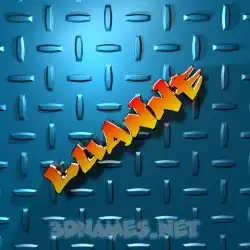 luanne in Grid Style style - 3D name wallpaper
