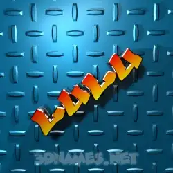 lulu in Grid Style style - 3D name wallpaper