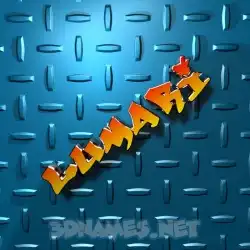 lumari in Grid Style style - 3D name wallpaper