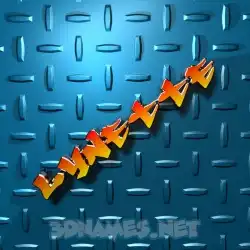 lynette in Grid Style style - 3D name wallpaper