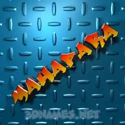 mahapara in Grid Style style - 3D name wallpaper