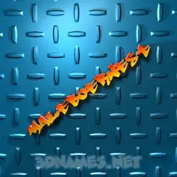 maleboernest in Grid Style style - 3D name wallpaper