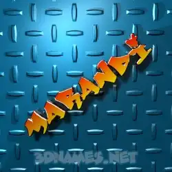 marandi in Grid Style style - 3D name wallpaper