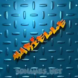 marielle in Grid Style style - 3D name wallpaper