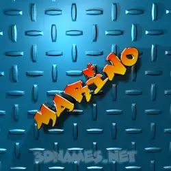 marino in Grid Style style - 3D name wallpaper