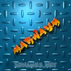 marwaym in Grid Style style - 3D name wallpaper
