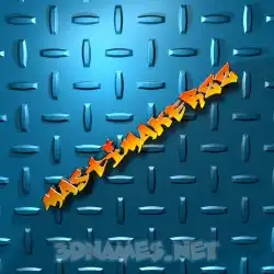 mastimakerzz in Grid Style style - 3D name wallpaper