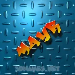 mayr in Grid Style style - 3D name wallpaper