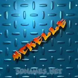 mckelle in Grid Style style - 3D name wallpaper