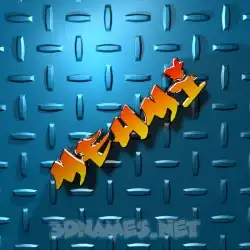 mehmi in Grid Style style - 3D name wallpaper