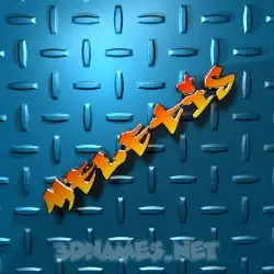meletis in Grid Style style - 3D name wallpaper
