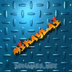 mikaylai in Grid Style style - 3D name wallpaper