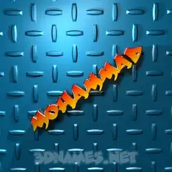 mohammad in Grid Style style - 3D name wallpaper