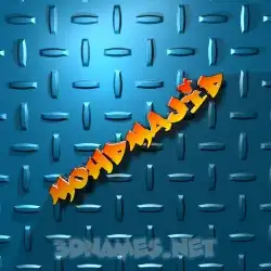 mohdmajid in Grid Style style - 3D name wallpaper