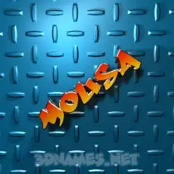 mousa in Grid Style style - 3D name wallpaper