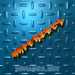 mrperfect in Grid Style style - 3D name wallpaper