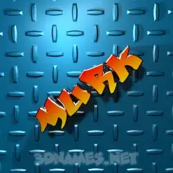 murk in Grid Style style - 3D name wallpaper