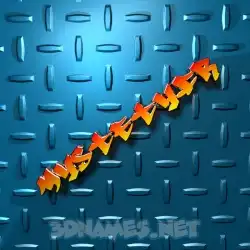 mystetyfr in Grid Style style - 3D name wallpaper
