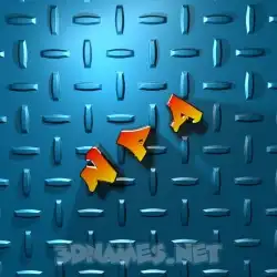 n p a in Grid Style style - 3D name wallpaper