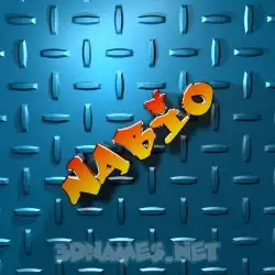 nabio in Grid Style style - 3D name wallpaper