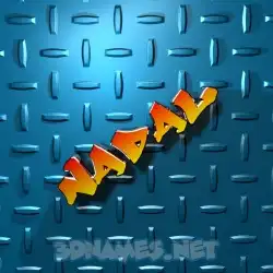 nadal in Grid Style style - 3D name wallpaper