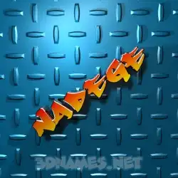 nadege in Grid Style style - 3D name wallpaper