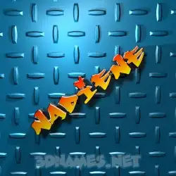 nadiene in Grid Style style - 3D name wallpaper