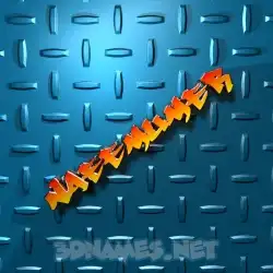naeemumer in Grid Style style - 3D name wallpaper