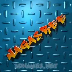 nagasree in Grid Style style - 3D name wallpaper