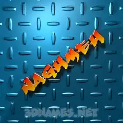 naghmeh in Grid Style style - 3D name wallpaper