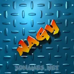 nagy in Grid Style style - 3D name wallpaper
