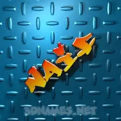 naif in Grid Style style - 3D name wallpaper