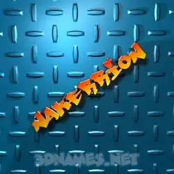 nakerrion in Grid Style style - 3D name wallpaper
