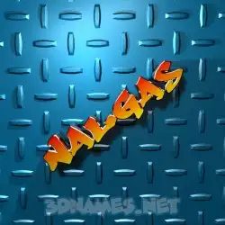 nalgas in Grid Style style - 3D name wallpaper