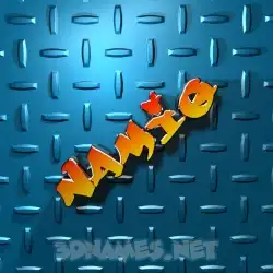 namiq in Grid Style style - 3D name wallpaper