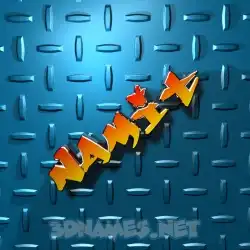 namit in Grid Style style - 3D name wallpaper