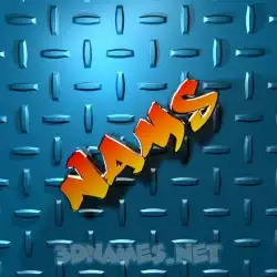 nams in Grid Style style - 3D name wallpaper