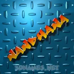 nandhana in Grid Style style - 3D name wallpaper