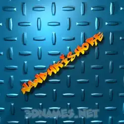 nandhkishore in Grid Style style - 3D name wallpaper