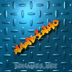 nandinho in Grid Style style - 3D name wallpaper