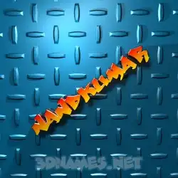 nandkumar in Grid Style style - 3D name wallpaper