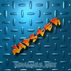 napster in Grid Style style - 3D name wallpaper