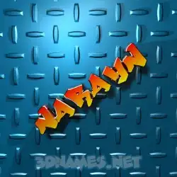 narayn in Grid Style style - 3D name wallpaper