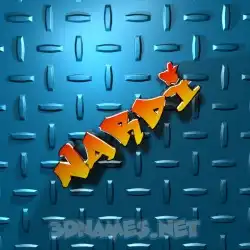 nardi in Grid Style style - 3D name wallpaper
