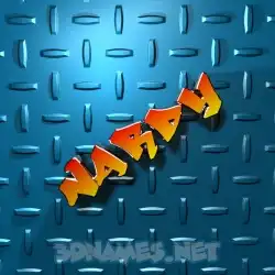 nardy in Grid Style style - 3D name wallpaper