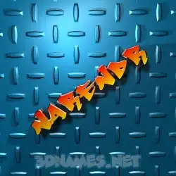 narendr in Grid Style style - 3D name wallpaper